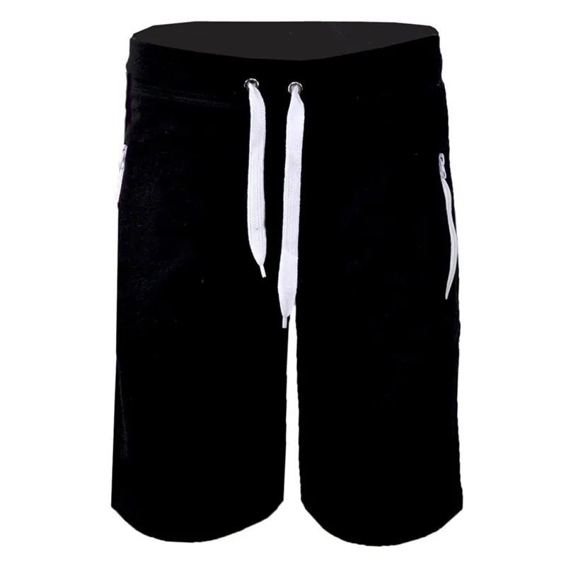 Wholesale Custom Sweat Shorts Summer Breathable Black Nylon Sport Clothing Shorts Exercise Training Men Shorts