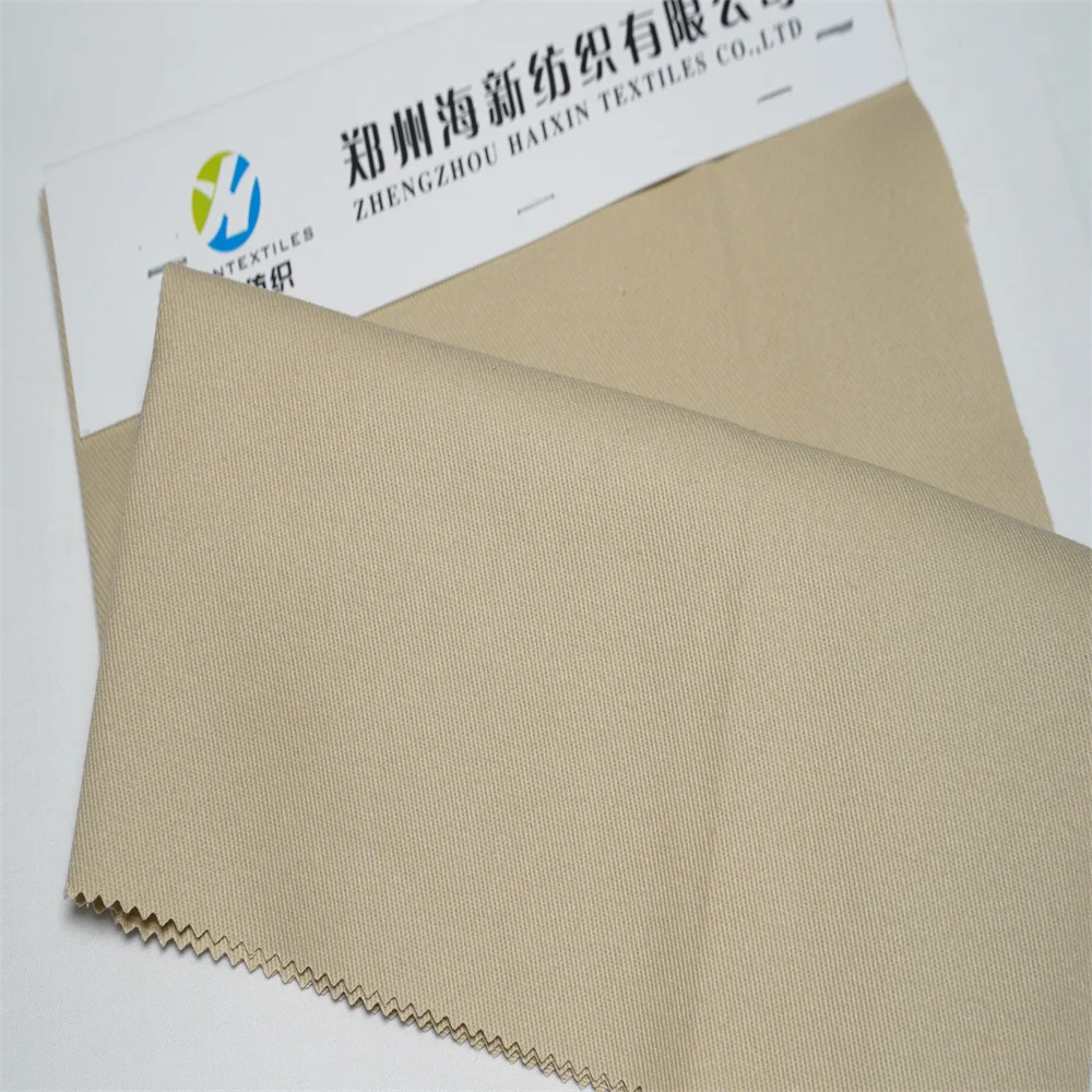 100% cotton flame retardant fabric. Suitable for oil workers work clothes with good wear resistance and fire resistance