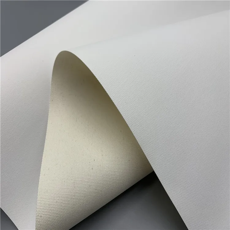 
Canvas printing roll with printing service poly cotton 380gsm 