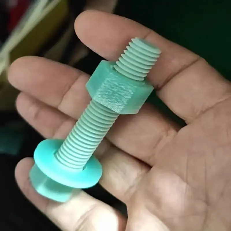 M6 M10 M12 M16 M20 M24 M32 M50 Good Corrosion Resistance epoxy FRP threaded rod FRP bolt and nut