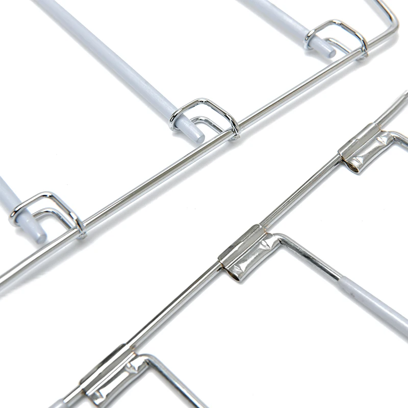 Non-Slip Swing Arm Hanger Space Saving Pants Hangers Multifunctional Metal Hanger for Slacks Jeans