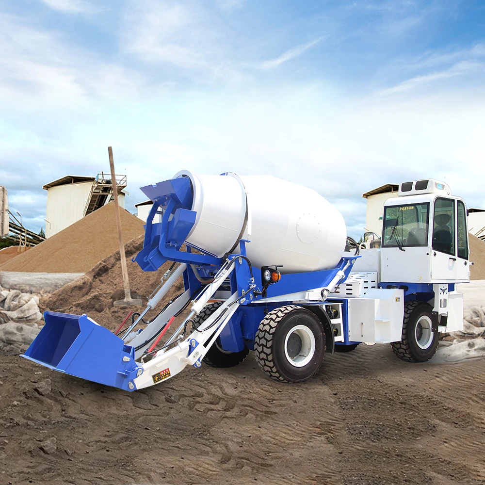 Concrete Mixer Truck Price Concrete Mixer Truck 2M3 Self Loading Mobile Concrete Mixer Truck