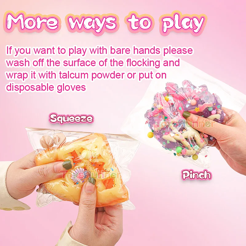 Chinese Felt Mini Play Scented Food Squeeze Soft Toy 2024 Display Set Game New Year Simulation Squishy Food Toys For Kids