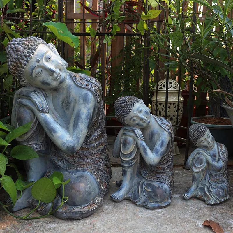 Hot Sale cheap price life size Religious sculpture sleeping buddha statue sculpture for sale