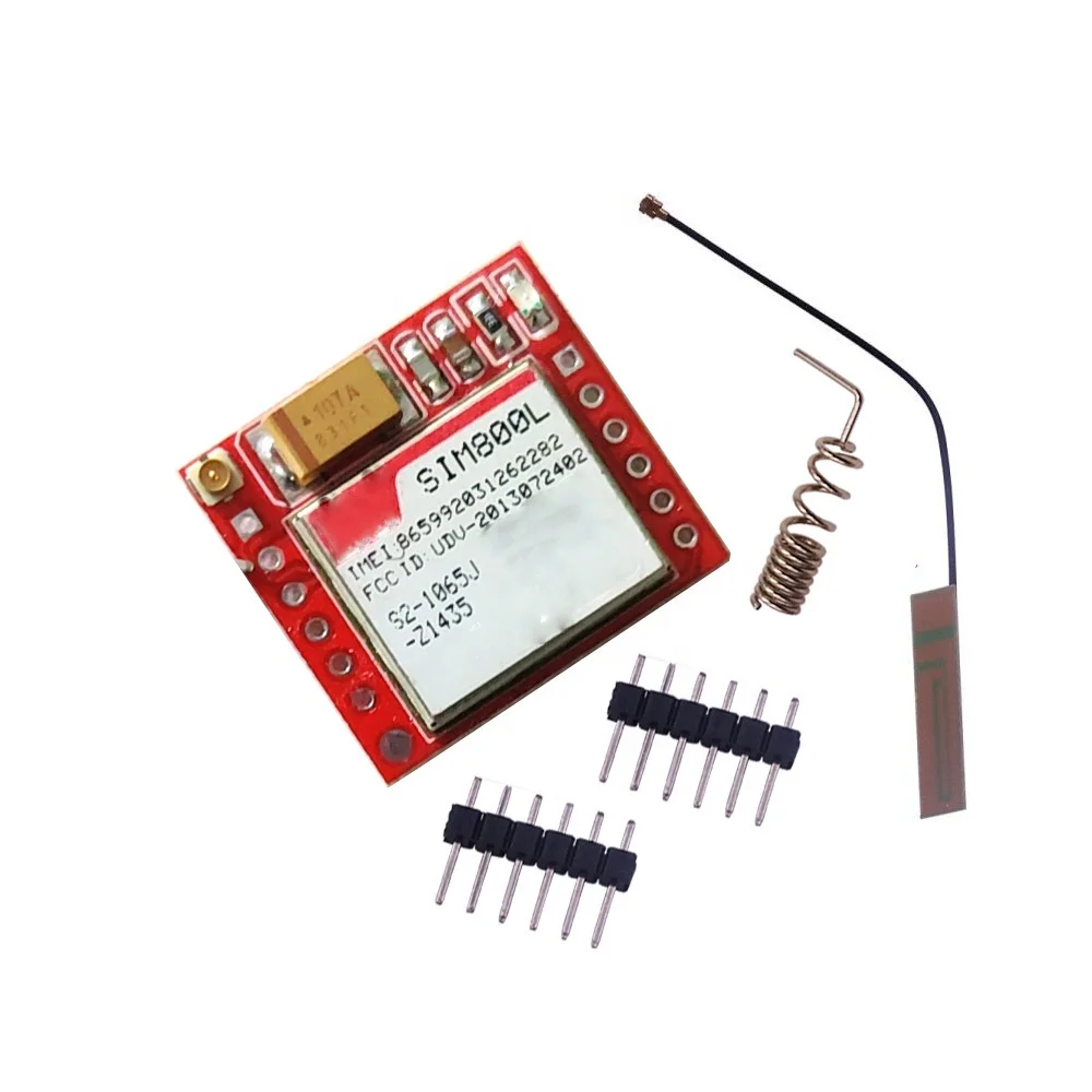 Best quality SIM800L GPRS adapter board GSM module microSIM card small / Core board