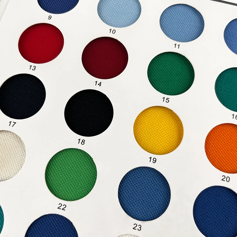 CVC single sided pearl ground fabric 210gsm 35.5%  Organic Cotton 64.5% Polyester Jersey Knit Fabric For Polo Shirts