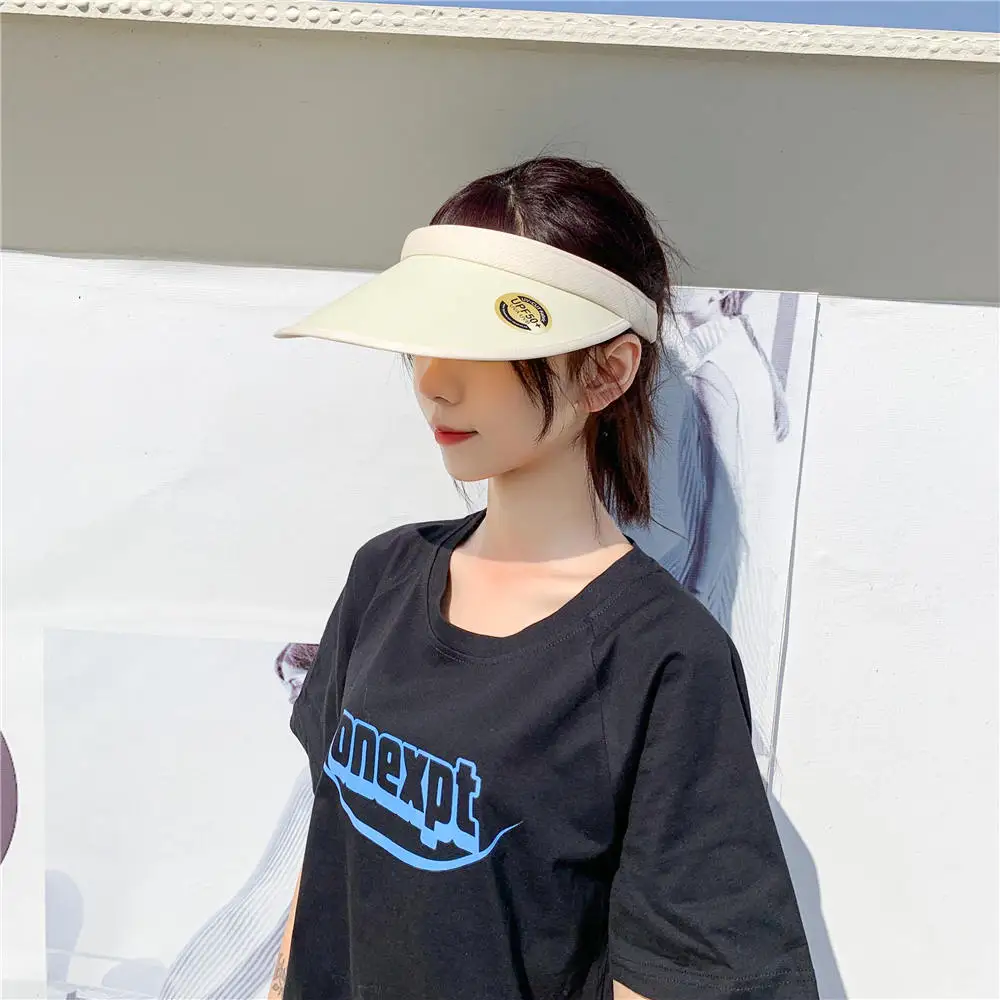 
Hot Product Ventilation Sweat Absorption Sun Protection UPF50+ Sport Visor Hat 