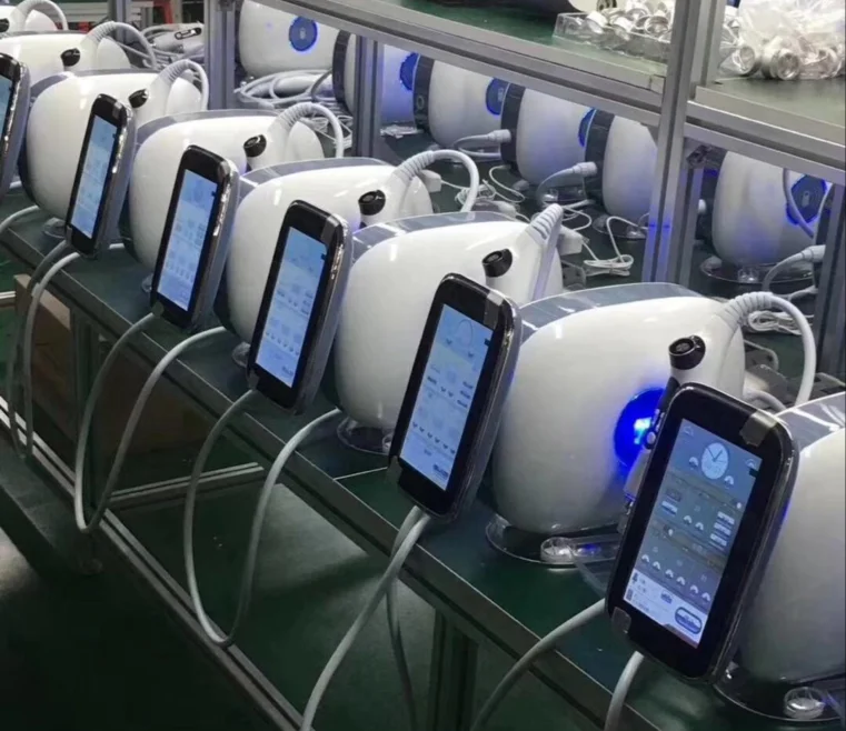 3 в 1 RF + EMS Nano мезотерапия красоты машина не причиняя боли безыгольной мезо инжектор для
