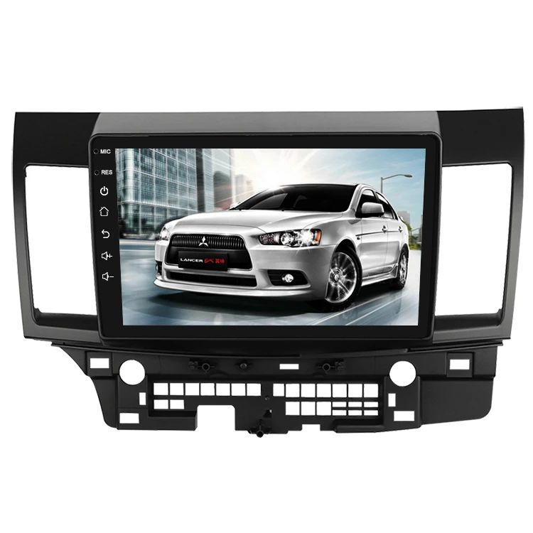 10.1inch universal android car DVD player car accessories panel frame for MITSUBISHI LANCER 2010-2016