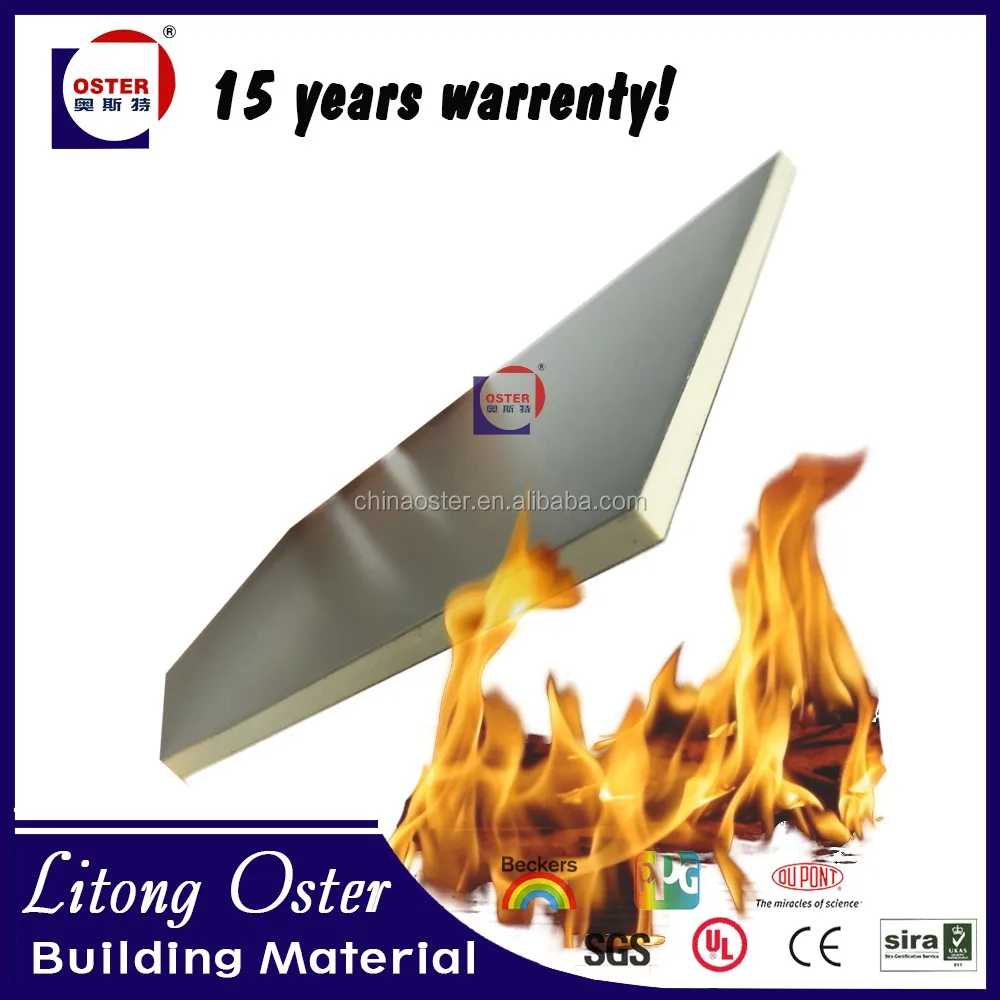 b1 fire proof aluminum sandwich panel with  fire resistance acp certificate curtain wall decoration material