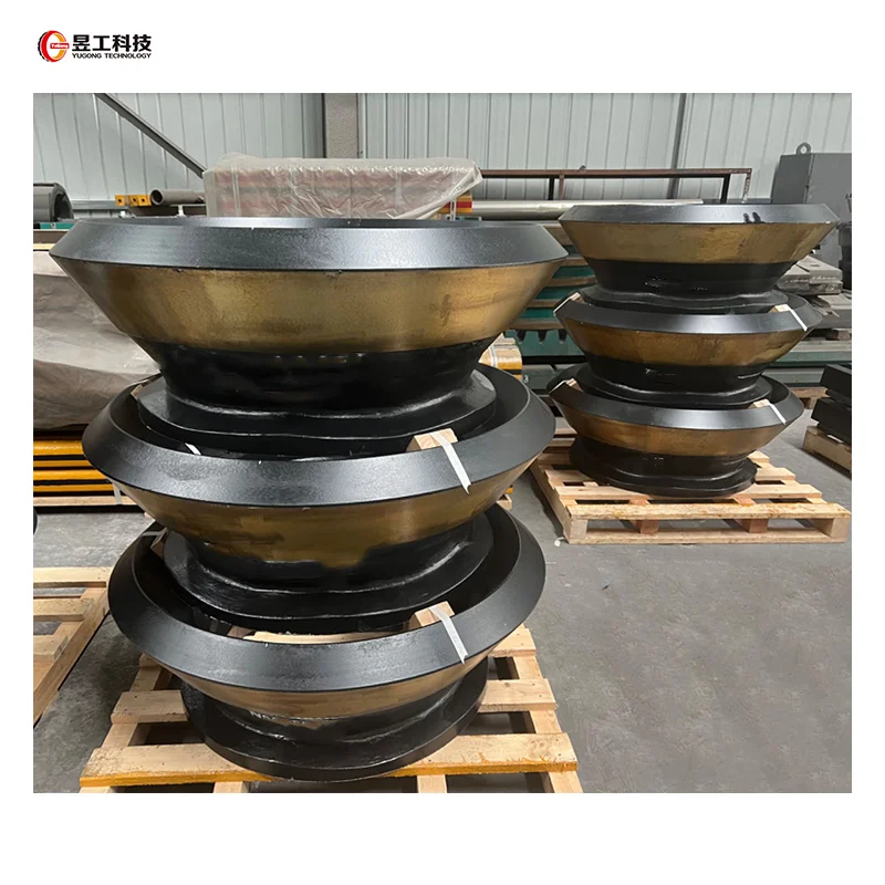 Factory direct sales high quality wear resistant  High Manganese Steel Concave Bowl Liner Mantle for Cone Crusher