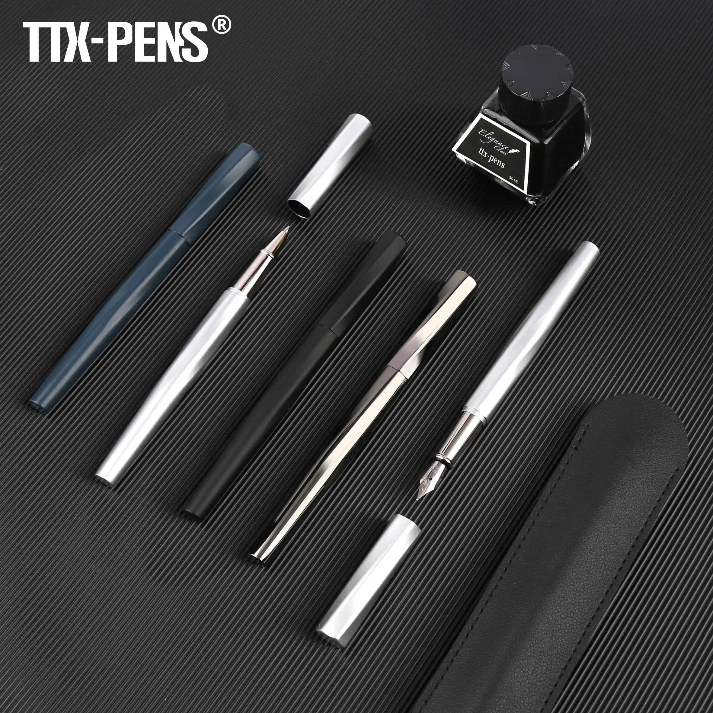 TTX New Promotional High-grade Ballpoint Print Metal Pen Custom Logo Business Pen Gift Set Ballpoint Pen