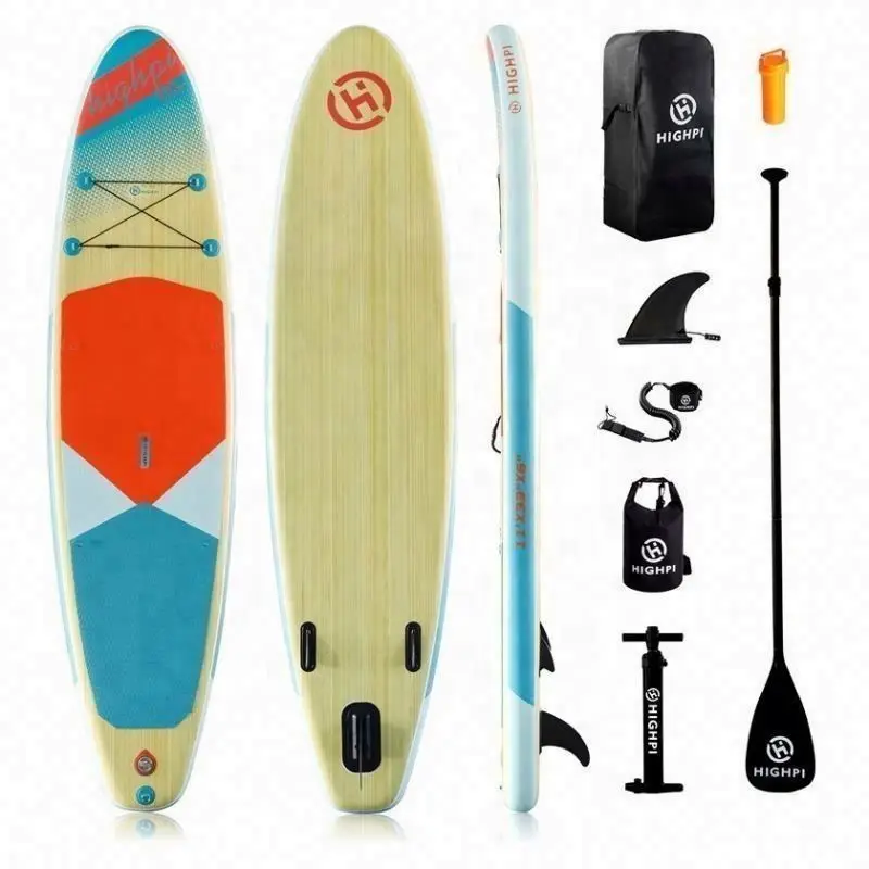 Paddle Board Rope Acrylic 11Ft Wood Craft With Led Accessories 12 Feet Stand Up Inflatable Surf Mega Person Two Seats