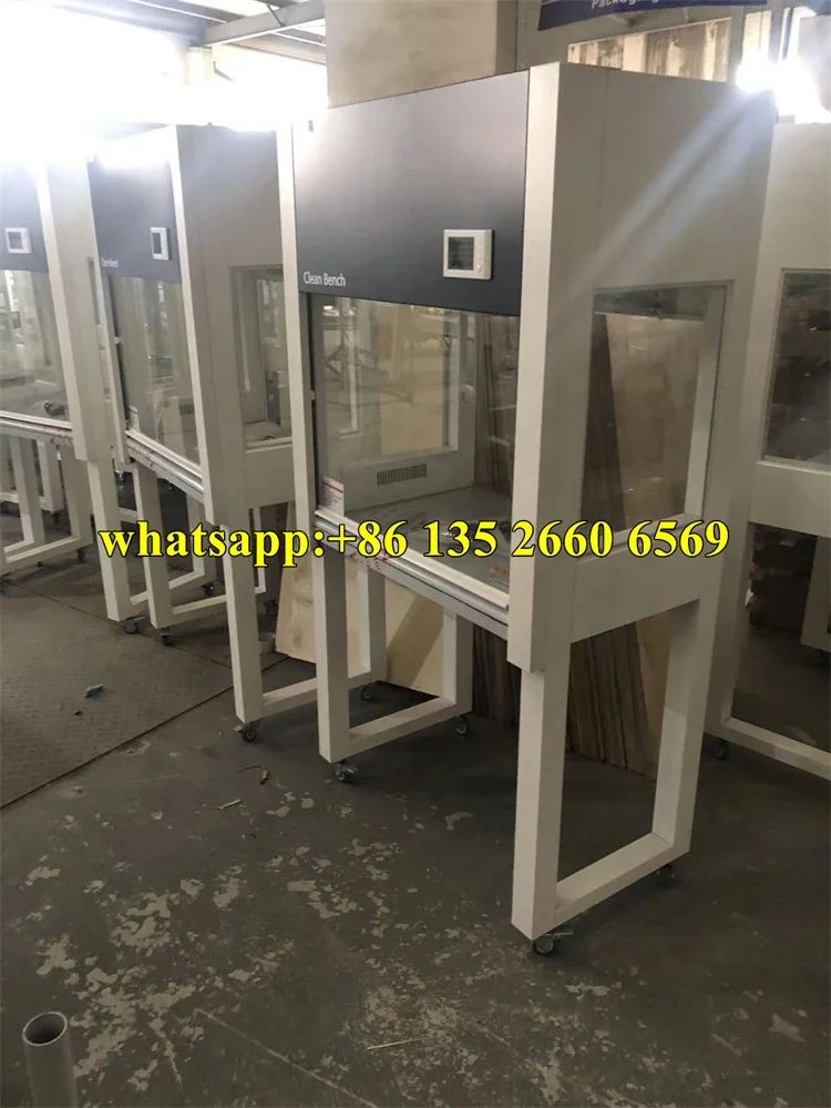 Single person clean workbench biobase lab laminar flow hood air clean bench laminar air flow bench