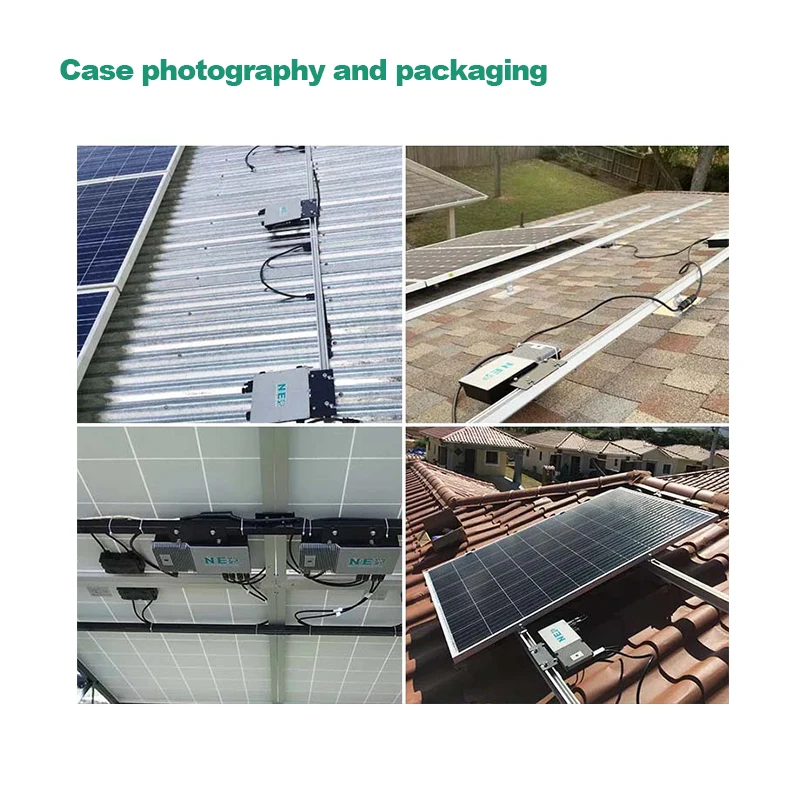 NEP Micro inverter 1000W MPPT on grid solar grid tie Built in Wi-Fi monitoring balkonkraftwerk solar micro inverter