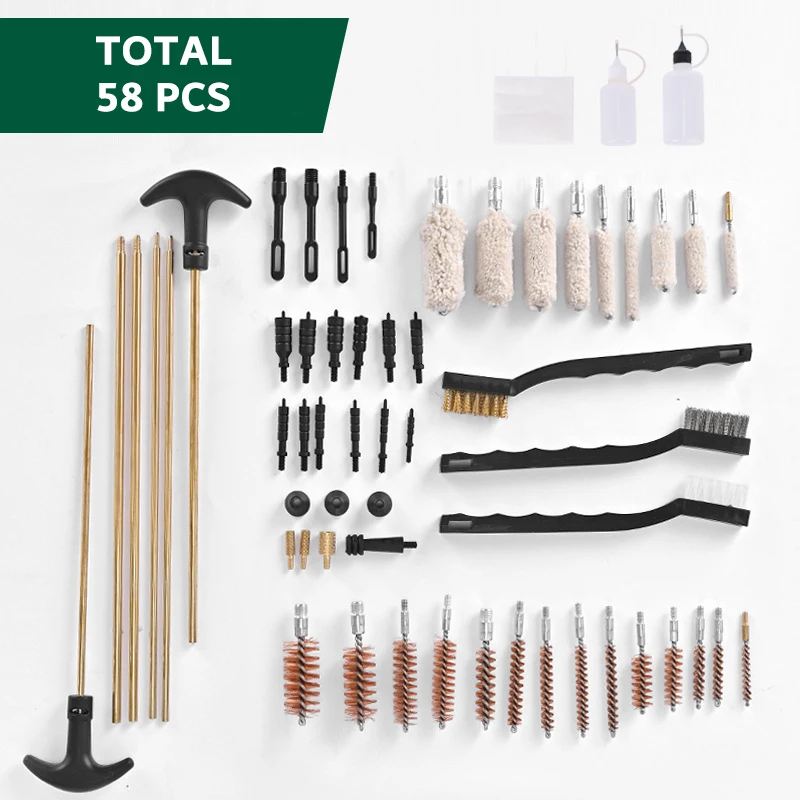 Beiqili All Caliber Universal Barrel Tactical Clean Brass Brushes Customized 9mm Best Portable Gun Cleaning Kit