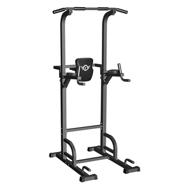 
Power Tower Dip Station Pull Up Bar for Home Gym Strength Training Workout Equipment, 400LBS. 
