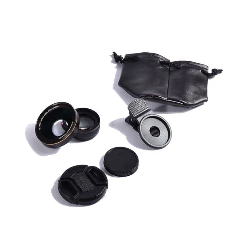 Pro Phone Macro Lens 0.6 Wide Angle Lens 2in1 Multi-layer Coating Phone Camera Lens
