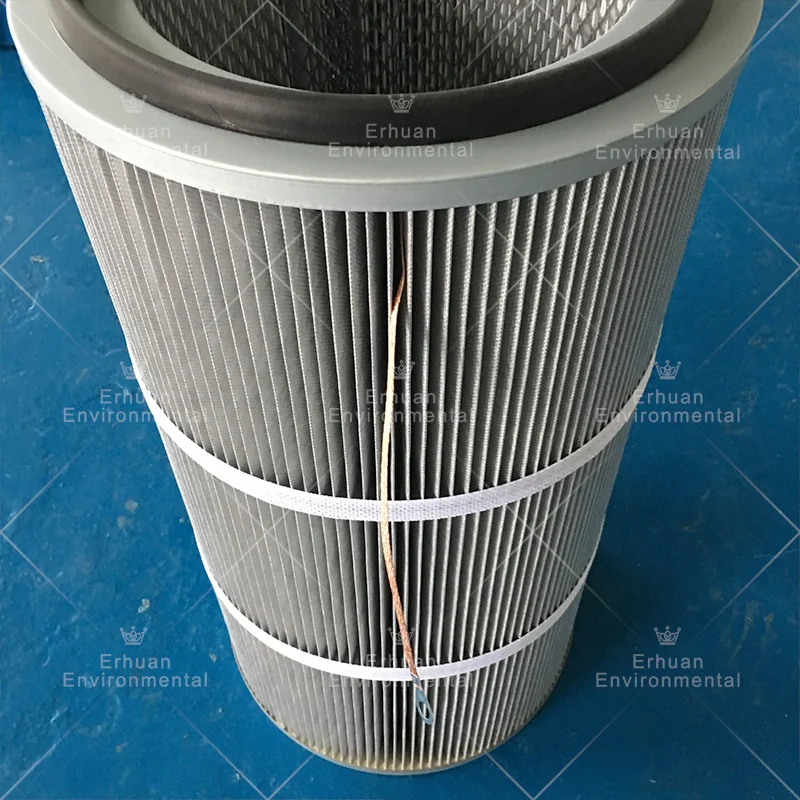 Erhuan Spunbonded Powder Coating Spray Booth Recycling Air Filter Cartridge