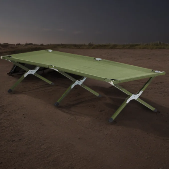 Marching bed camping folding bed outdoor portable simple