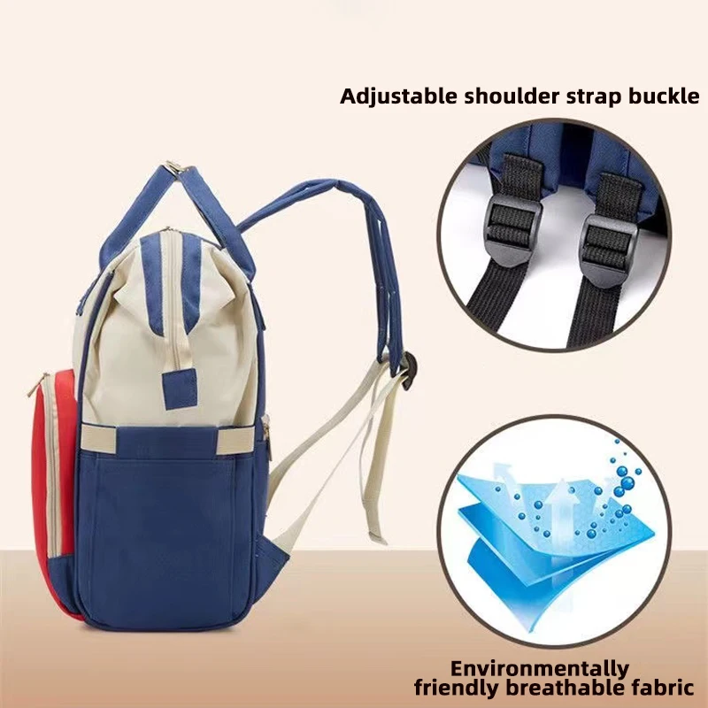 2025 multifunctional waterproof custom baby diapers bags nappy diaper backpack mommy travel bag maternity mummy baby diaper bag
