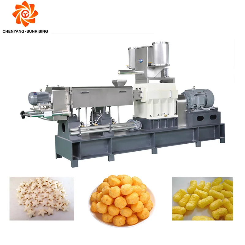 Twin Screw Extruder Gearbox Spare Parts For Puff Snacks Food Machine