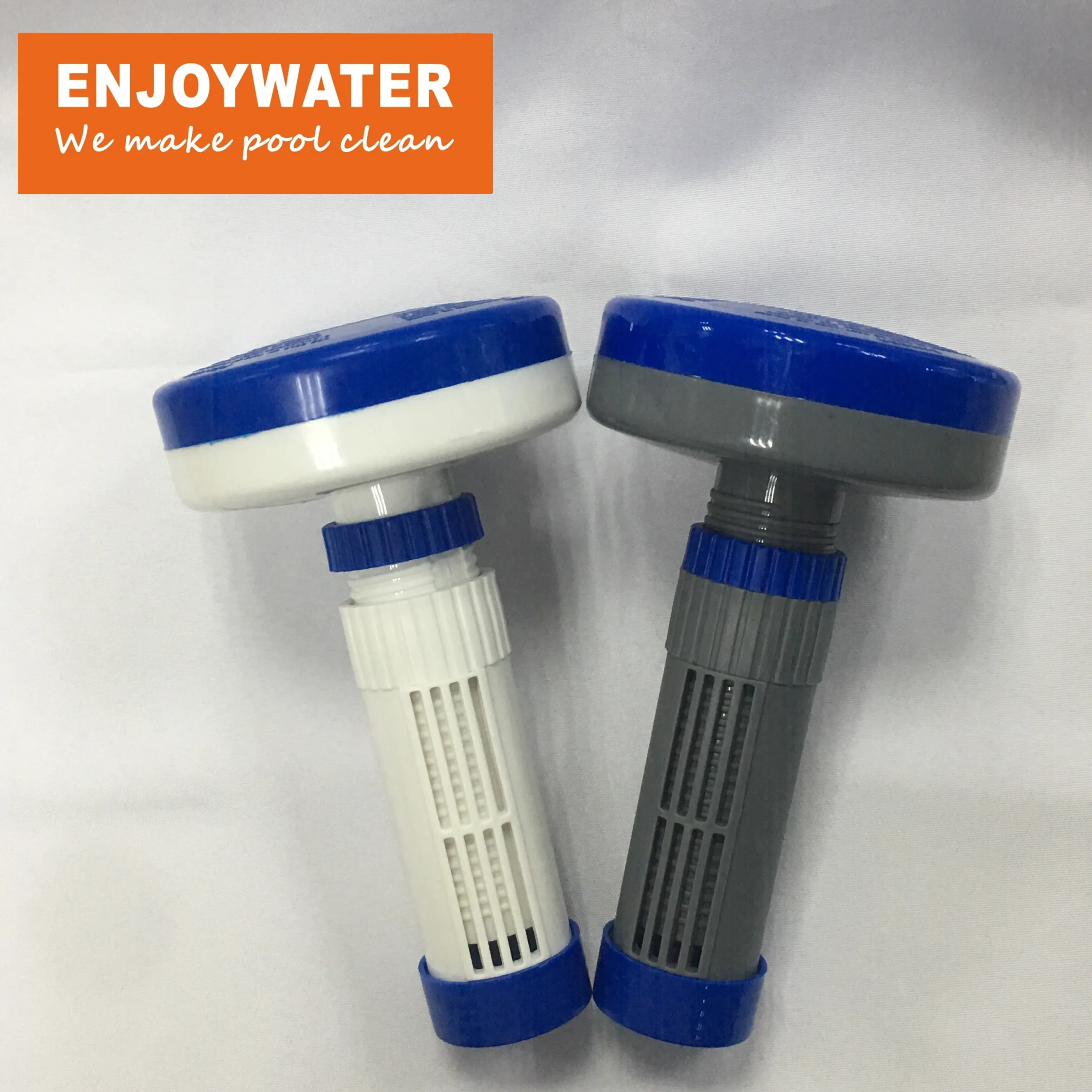 Deluxe Adjustable Pool Floater Chemical Dispenser  Feeder for Spa and Hot Tub Small Pools for 1 Inch Chlorine Bromine