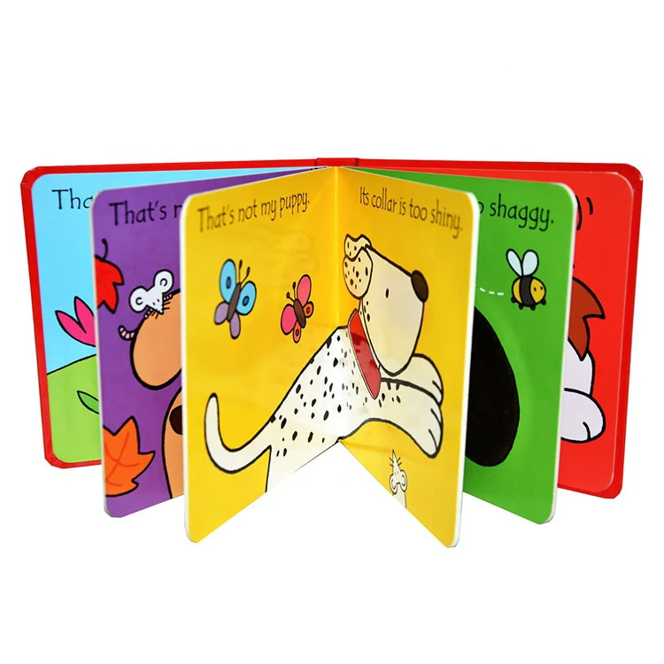 High Quality Feel and Touch Children Board Book Printing Service Books for Kids Wholesale Custom Printing