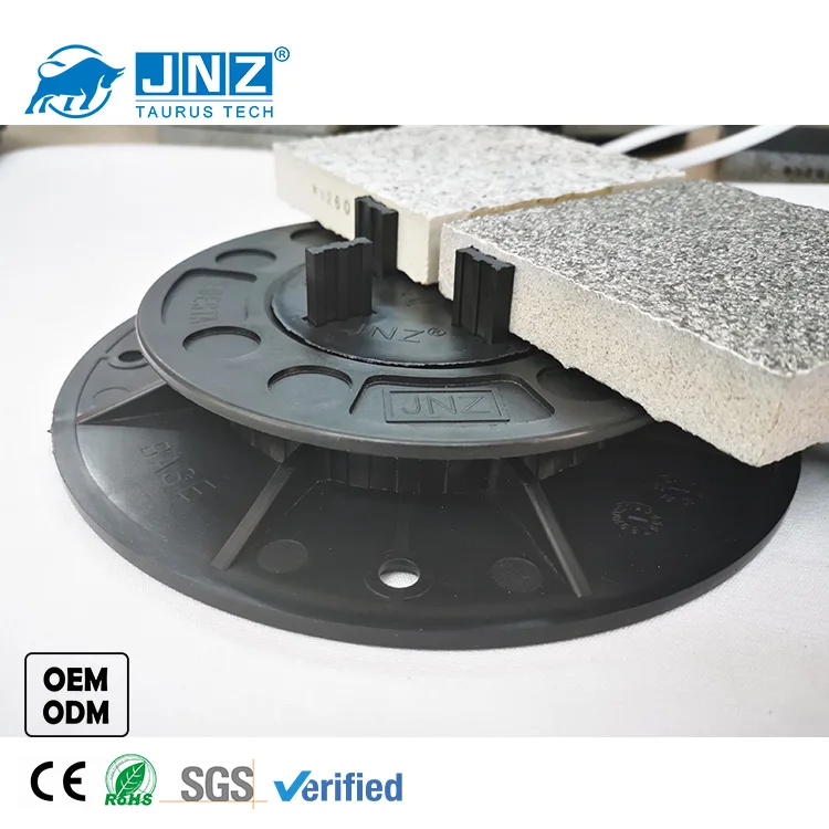 JNZ, оптовая продажа, уличная опора для плитки, регулируемые пластиковые пешеходные части