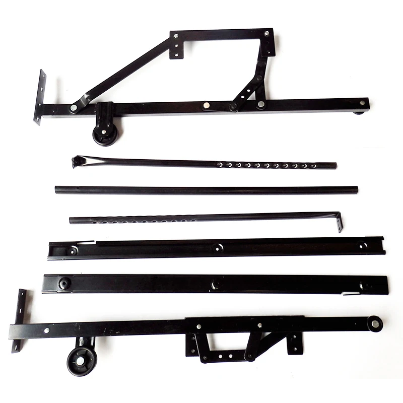 Good Quality Folding Function Lift Push -pull Sofa Bed Mechanism  Sliding Wheell Folding Sofa Hinge Hardware