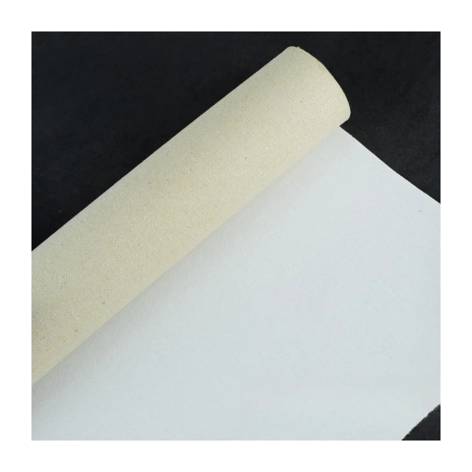 Art Artist Series Medium Grain Primed Cotton Linen Canvas Roll For Oil & Acrylic Painting