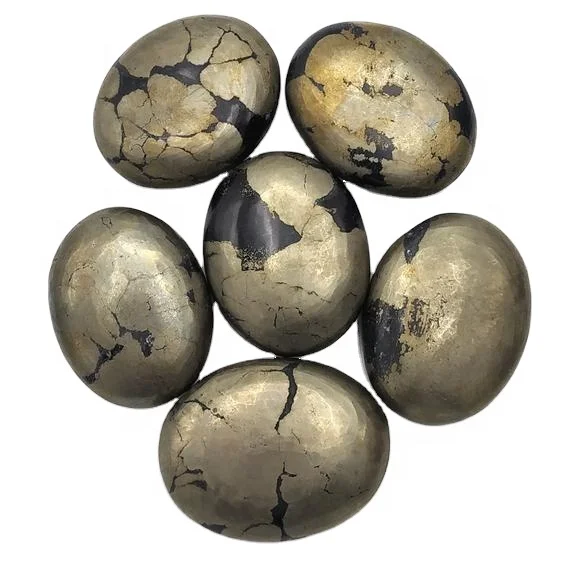 Premium quality Beautiful With Love Theme Pyrite  Palmstone Buy From Orgone Export