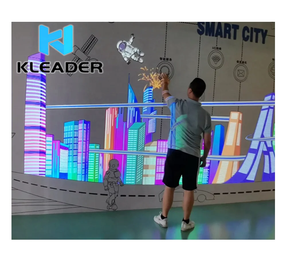 interactive screen media videowall smart touch digital wall software touch museum wall  interactive mapping conductive paint
