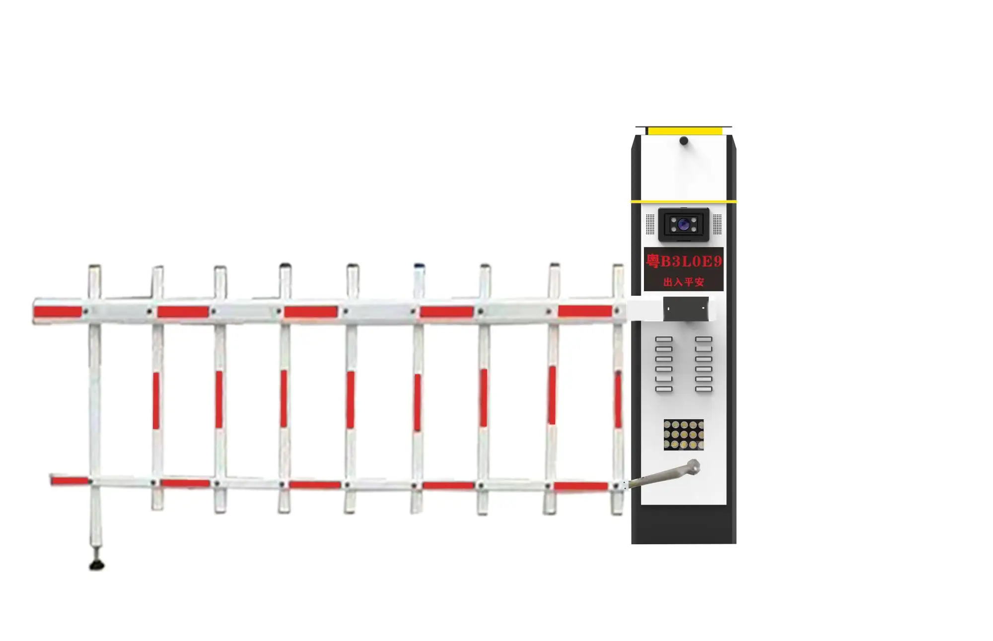 CCTV System LPR Camera with Automatic Parking  License Plate recognition  system