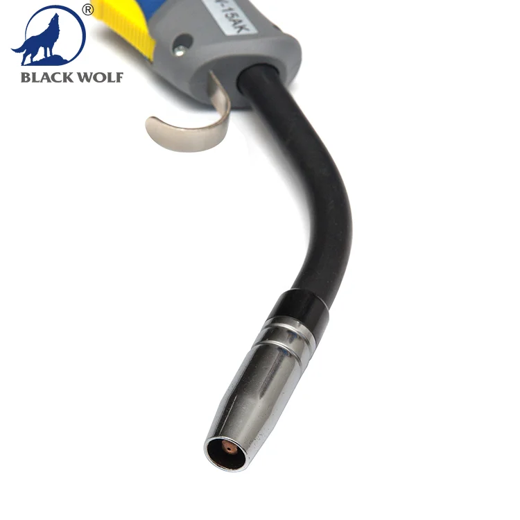 Сварочный пистолет BLACK WOLF Euro Type MIG сварочный 15AK Сварочная горелка/сварочный CO2
