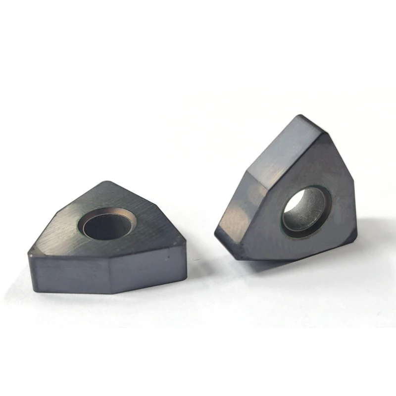 Strong intermittent roughing quenched steel workpiece CBN tool DNGA1504 CNGA WNGA