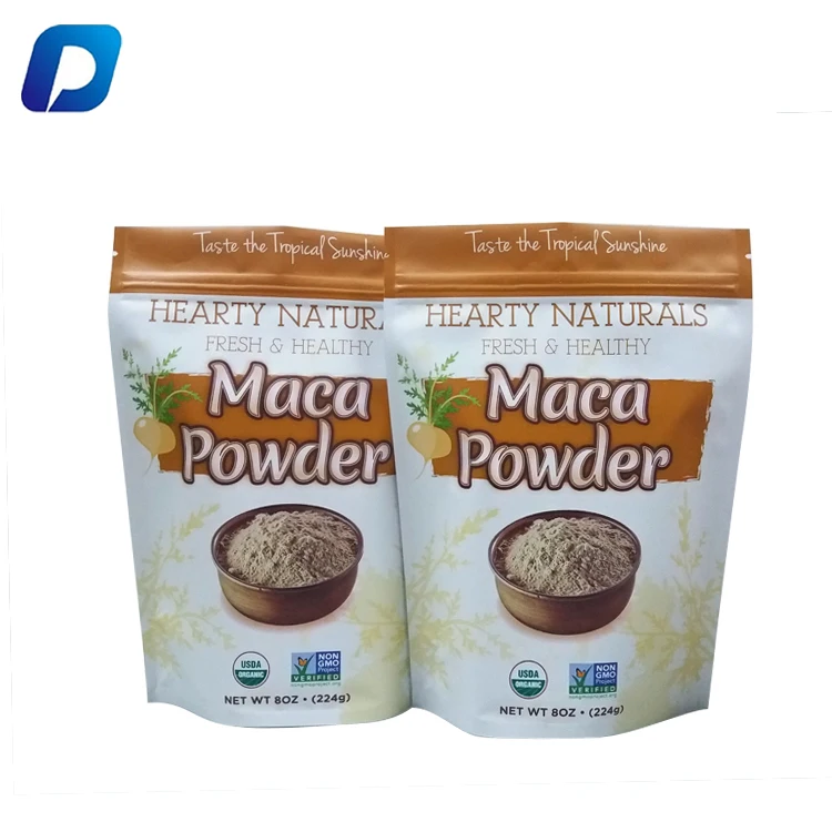 Eco-Friendly Stand up Pouch Packaging for Flour for Industrial Use Secure and Gravure Printing on Surface