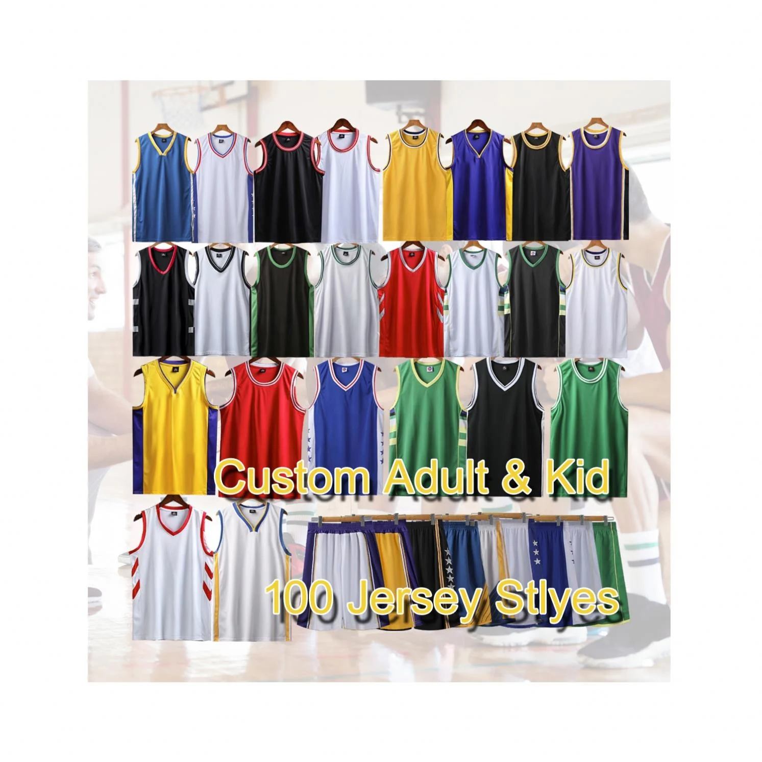 
Fashionable Jerseys European Design Embroidered Authientic Dtg Female Basketball Jersey Sets 