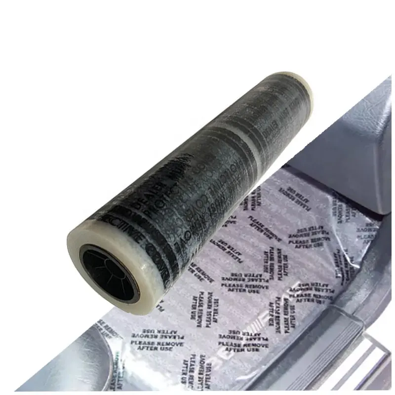 Scratch Resistant Car Interior Temporary Protection PE Adhesive Automotive Carpet Protective Film