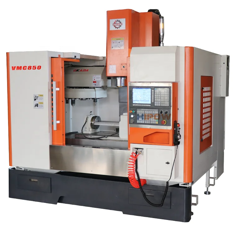 4 axis VMC850  CNC vertical machining center price