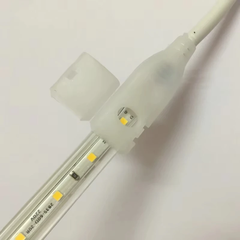 Flexible 6x12/8x16mm Wire with Plastic Buckle 2-Pin Lamp Fast Connect Cable Lighting Accessories