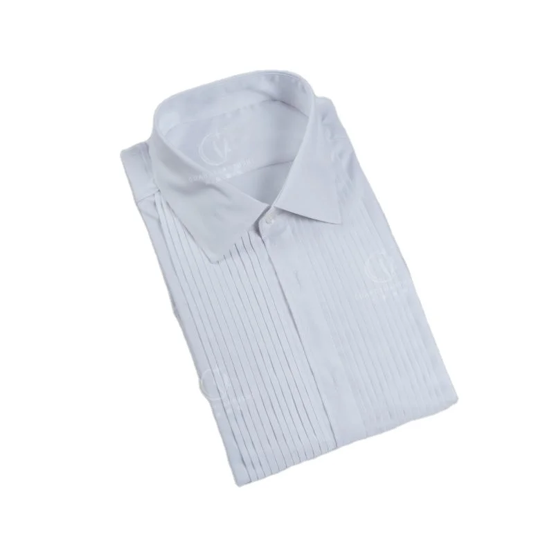 New Design  Cheap White Washable Breathable Formal Mens Clothes Shirt