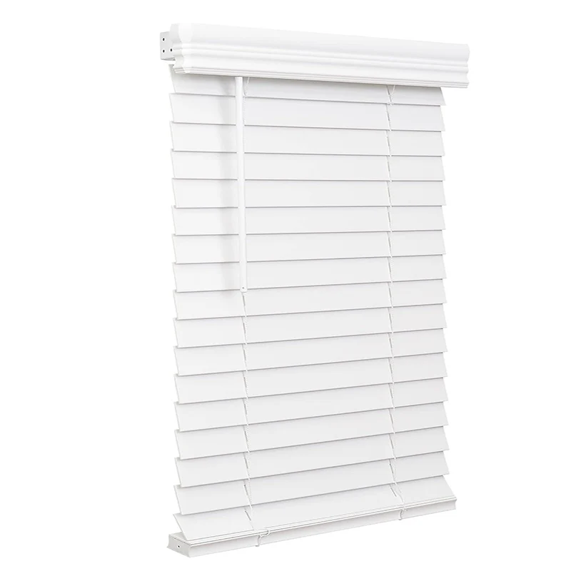 Wholesale Custom Roll Up Window Shades Wooden Blinds for Windows and Faux Wood Blinds