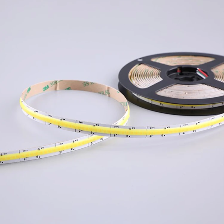 CCT Tunable COB Strip Flexible High Lumen 5 Meter/Reel 840 LED/Meter CCT Adjustable LED COB Strip Light LED Strip COB