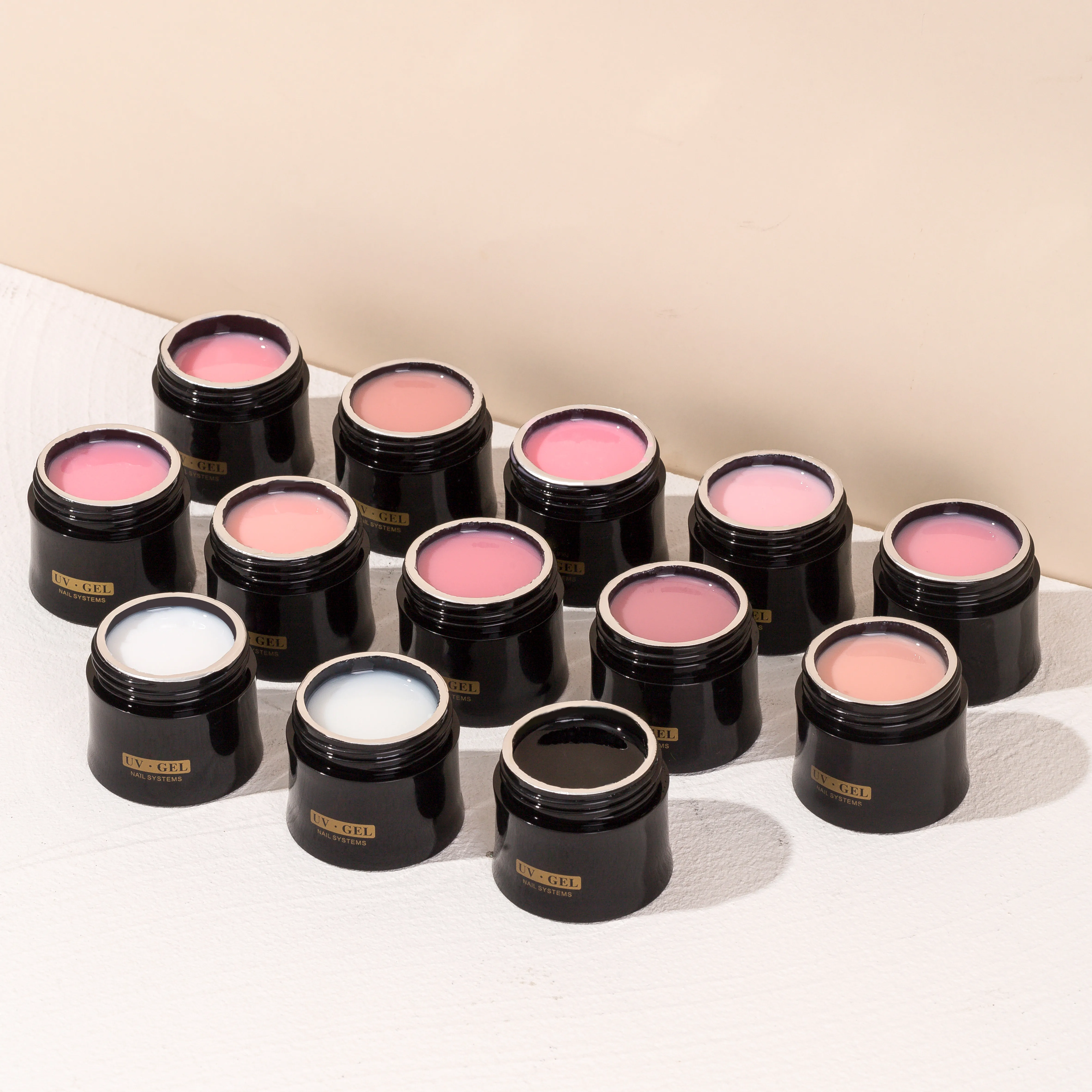 Caixuan Wholesale Nail Gel Polishes Creamy Build Gel Nail Art Gel