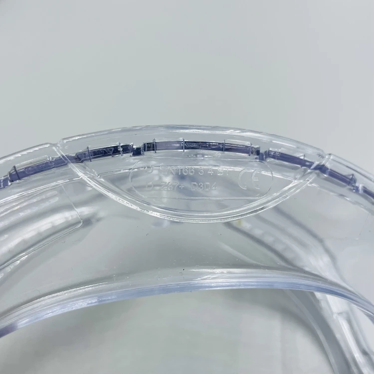 Made in China superior quality construction anti fog strap safety goggles