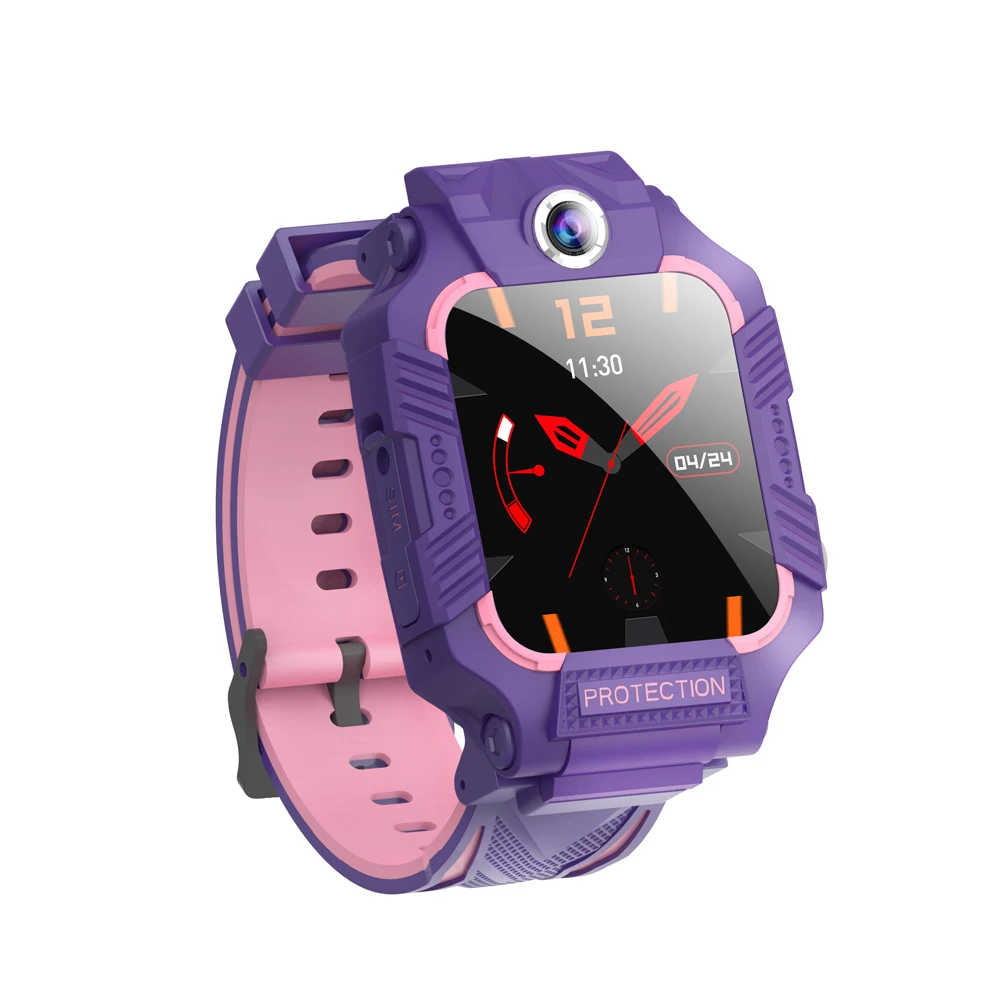 360 Degree Flip 2G Children Kids Smart Watch IP67 Wateproof Real Dual Cameras Multifunctional Learning Smart Watch Kids