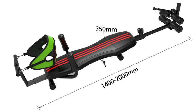 Lying Flat Leg Back Neck Cervical  Traction Device Pain Exercise Therapy Bench Inversion Boots Table Innovative Stretcher