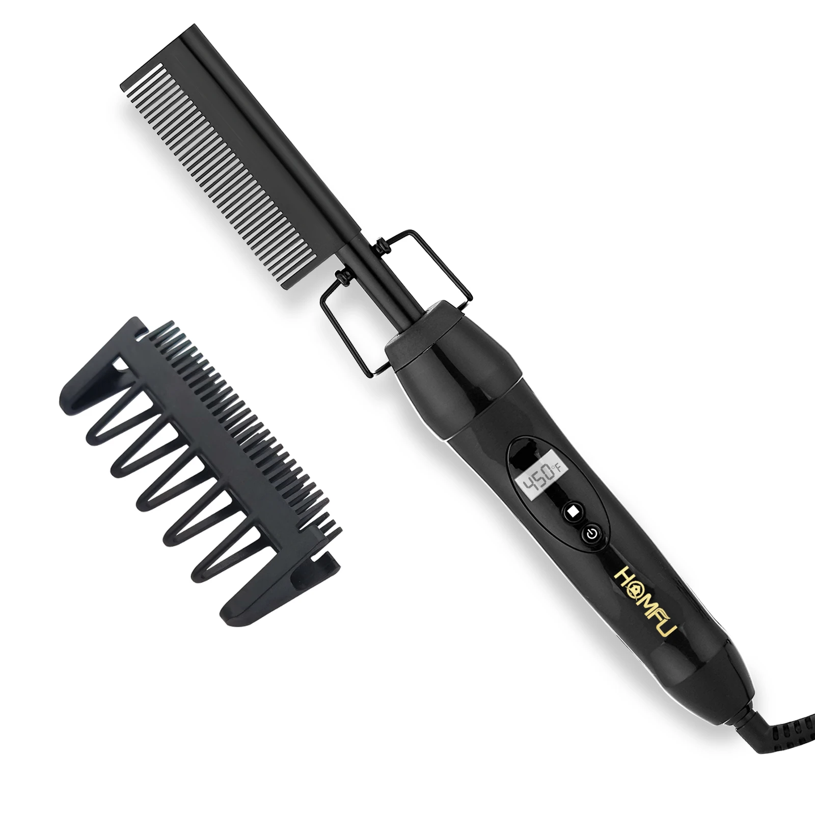 Портативная керамическая щетка для выпрямления