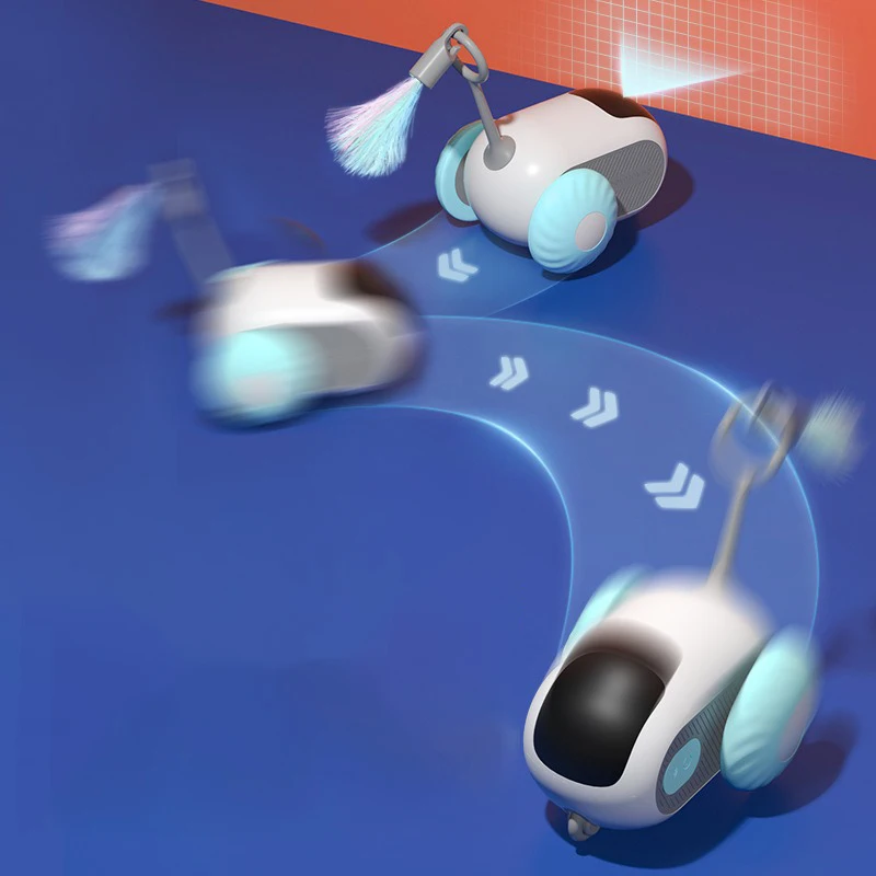 Joypet Interactive Remote Control Electric Cat Toy Dual Mode Puzzle Stick Intelligent Running Car
